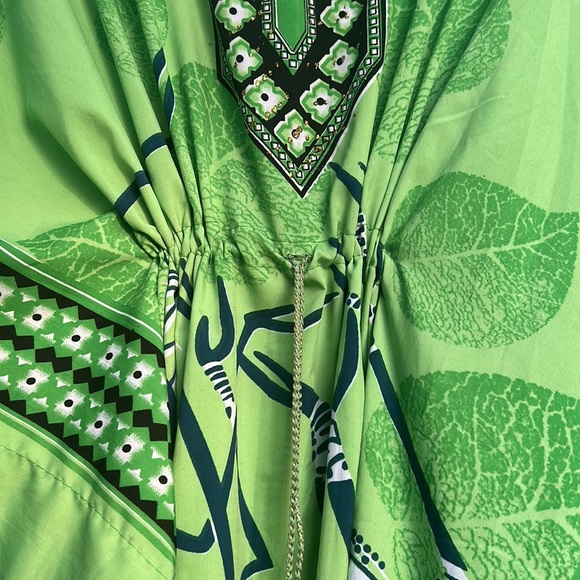 ๐NWT Shore Drive Tunic Mint Green, Black & White, Teal, Free Size - Picture 6 of 9